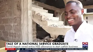 Tale of a national service graduate - AM Show on Joy News (26-1-22)