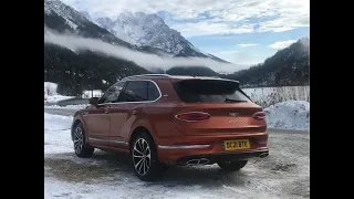 Coming home for Christmas Alpine Lake Drive Bentley Bentayga Hybrid