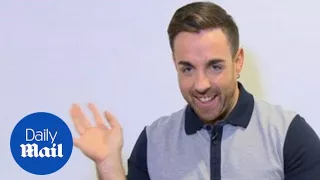 Stevi Ritchie does his best Cheryl impression following elimination - Daily Mail