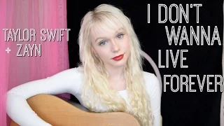 Taylor Swift & ZAYN - I Don't Wanna Live Forever (Cover by Charlotte Winslow) Fifty Shades Darker