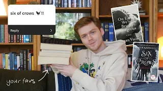 i read my subscribers' favorite books!