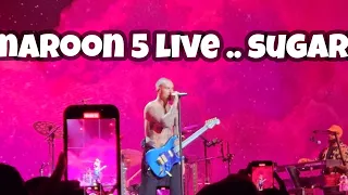 Maroon 5 live in concert singing Sugar. MGM PARK 5/18/2024. #Maroon 5  #Las Vegas  #Music