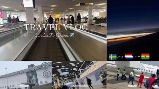 Traveling to Ghana🇬🇭 for the first time in 🔟 years🫢 | SWEDEN TO GHANA | TRAVEL VLOG | DaysVlog 4