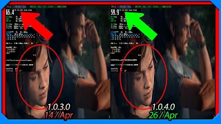 PC The Last of Us Part 1 v 1.0.4.0 vs 1.0.3.0 Build Comparison Update Performance Patch 26 April