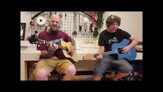 The Offspring - Smash Acoustic Cover Russ Foxx ft. Grant Boyer