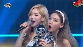 180719 TWICE "Dance The Night Away" 2nd Win at MCOUNTDOWN (+encore)