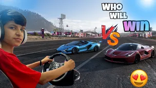 LAMBORGHINI VS FERRARI😧 KON JITEGA