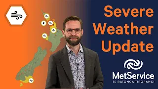 NZ Severe Weather Update - Wednesday 29th May 2024