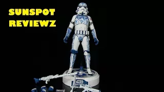 Hot Toys Sideshow Exclusive Porcelain Stormtrooper UNBOXING