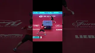 Darko Jorgic MERCILESS ATTACK SPREE Against European Champion! #shorts #tabletennis