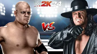 WWE 2K24 KANE VS. THE UNDERTAKER IN A CASKET MATCH!