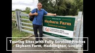 Skybarn Farm (Arable) Caravan and Motorhome Club CL, Haddington, Lincoln with Serviced Pitches