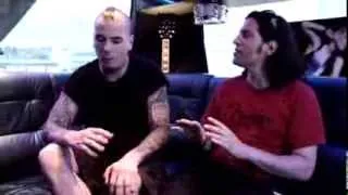Phil Anselmo Down and Frank Bello Anthrax Backstage FULL INTERVIEW 2009