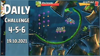 Angry Birds 2 Daily Challenge 4-5-6 today 19/10/2021