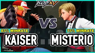 KOF XV 🔥 Kaiser (Kyo/Terry/Ryo) vs Misterio (King/Athena/Elisabeth)