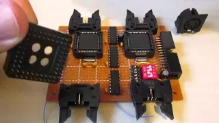 LM-512 Z80 microcomputer: quad UART card fail