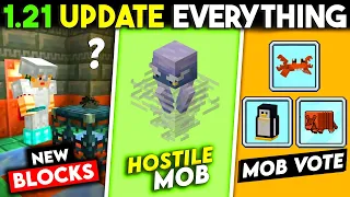 Minecraft 1.21 New Update, Everything Explained - New Hostile Mob, Blocks, Trail Chambers, Mob Vote