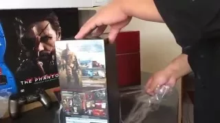 Unboxing MGSV limited edition ps4