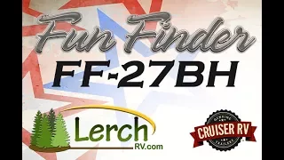 Fun Finder 27BH travel trailer review from Pennsylvania RV Dealer-Lerch RV