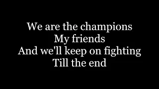 Crazy Frog - We Are The Champions ( lyrics )