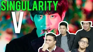 WTF TAEHYUNG... BTS "SINGULARITY" 방탄소년단 (MV Reaction)