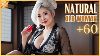 Natural Older Women OVER 60💄 Fashion Tips Review (Part 29)