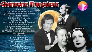 Best Of Francaise Collection ♪ღ♫ Charles Trenet, Charles Aznavour, Julio Iglesias, Edith Piaf