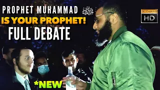 *NEW He's your Prophet! Mohammed Hijab & Jewish Visitor | Speakers Corner | Hyde Park