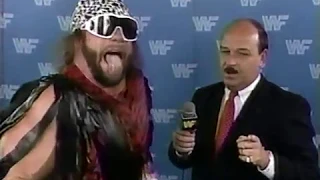 Macho Man Randy Savage Promo on Honky Tonk Man (10-17-1987) [Spectrum]