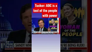 Tucker: AOC protesters used her tactics against her #shorts