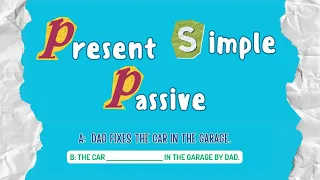ESL Games: Present Simple Passive Quiz for A2 Level Learners