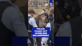 Homeless man arrested by DC Police in controversial video