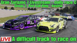 Gran Turismo 7 livestream - Daily race C...Group 3...Red Bull Ring - Austria