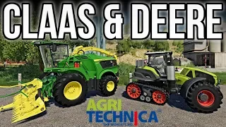 Agritechnica FS19 Mod Showcase! Claas 900TT, John Deere 9900 & More!