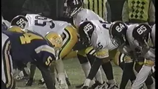 Prep Football: Playoff Highlights, State Quarterfinals (11/10/1995)