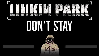 Linkin Park • Don't Stay (CC) 🎤 [Karaoke] [Instrumental Lyrics]