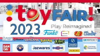 Toy Fair Part 2023 2: Walkthroughs of My Favorite Toy Companies