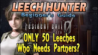 Resident Evil 0 Leech Hunter ONLY 5O LEECHES Who Needs Partners? (normal) WITH COMMENTARY [3/6]