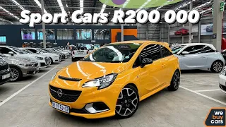 Sport Cars Under R200 000 at Webuycars (Part 2) !!