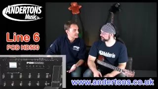 Line 6 POD HD500 Demo - Creating the Monkey Lord Tone (Part 1)