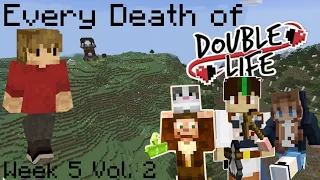 Double Life SMP: Every Deaths and Reactions - Week 1-5 | Double Life SMP Vol. 2 (Updated)