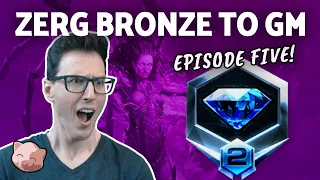 2023 Zerg Bronze to GM #5: Diamond 2 - Learn Hydras & Defend Mech (B2GM) | StarCraft 2