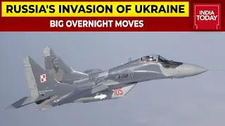 Poland Offers MiG-29 Fighter Jets To U.S; Global Brands Shun Moscow | Big Overnight Moves