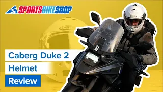 Caberg Duke II flip-up motorcycle helmet review - Sportsbikeshop