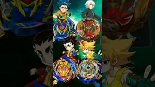 Valt and Aiger vs Shu and Free👿🔥 #subscribe #subscribe #anime #valt #beybladeburst #shu #aiger #free