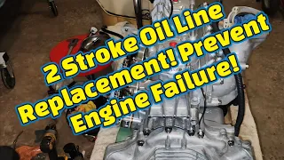 2 Stroke Oil Line Replacement: An Easy Job For Any Mechanic! Prevent Engine Failure!