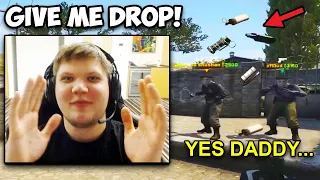 WHEN S1MPLE ASKS FOR DROP... YOU DROP!! KENNYS PRO RETURN NEEDED! CSGO Twitch Clips