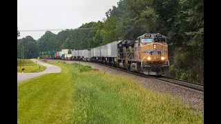 Norfolk Southern's Corridor to South Georgia: Slop Freights + Intermodal Trains