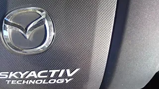 Skyactiv Mazda 3 2.0 Sound Warm engine.