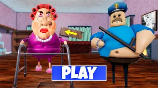 SECRET UPDATE | EVIL GRANDMA FALL IN LOVE WITH BARRY? OBBY ROBLOX #roblox #obby